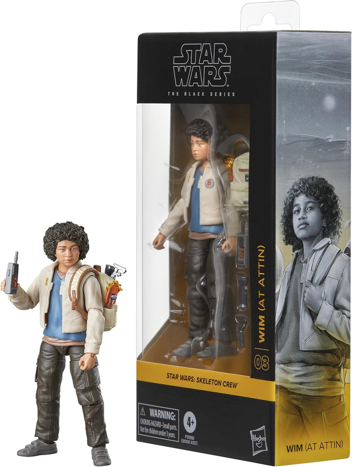 Star Wars Seria Neagră Piratul Căpitan Brutus (Port Borgo), Skeleton Crew Action Figure (15 Cm)