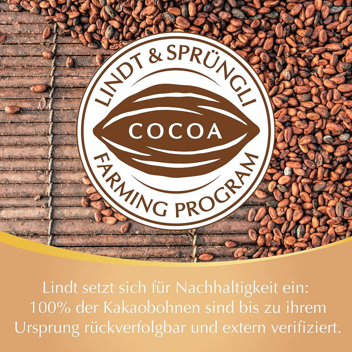 Lindt Schokolade LINDOR Mischung | 137 G Beutel | Ca. 10 Kugeln Mit Zartschmelzender Füllung in Den Sorten Milch, Dunkel 60%, Weiß, Haselnuss | Pralinen-Geschenk| Geschenk