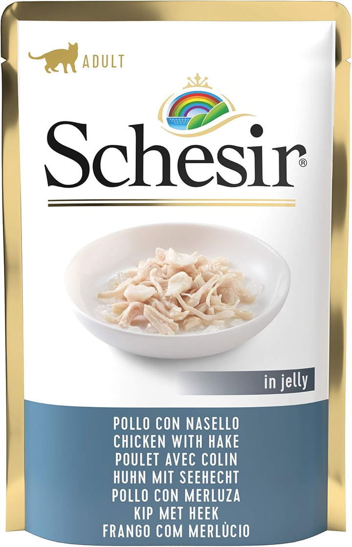 Cat Sauce fâșii de pui cu orez, hrană umedă pentru pisici în sos, 20 pungi X 85 G