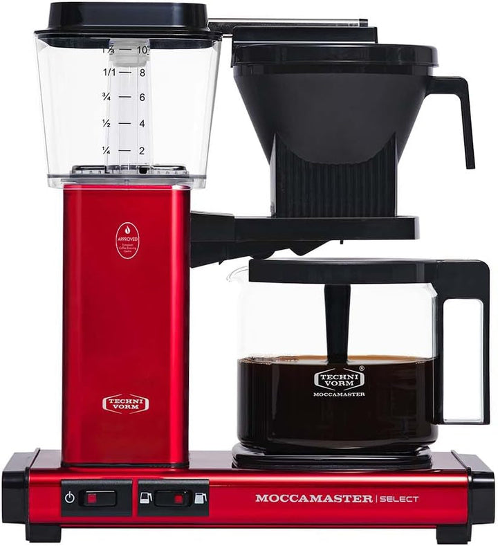 Moccamaster KBG Select, Cafetieră, Cafetieră cu filtru, Yellow Pepper, 1,25 litri