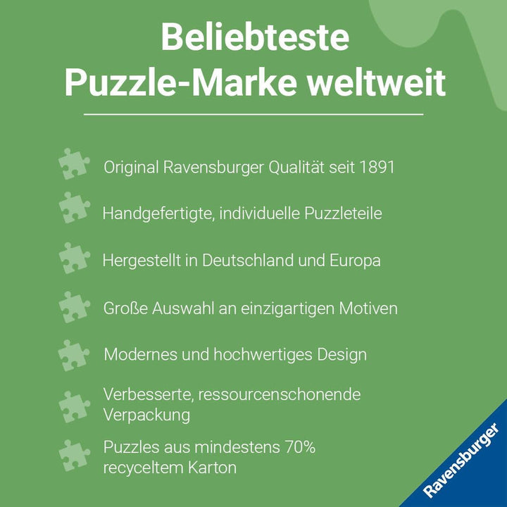 Ravensburger Puzzle 12000310 - Albă ca Zăpada - 1000 piese Puzzle jigsaw Disney pentru adulți și copii de peste 14 ani