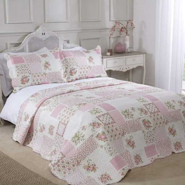 Emma Barclay, 100% Polyester Cotswold Tagesdecke FÃ¼r Einzelbett, Rosa, Rose