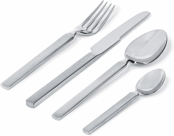 Alessi 4180S24 Dry Besteckset 24T Teilig Aus Edelstahl, Silber