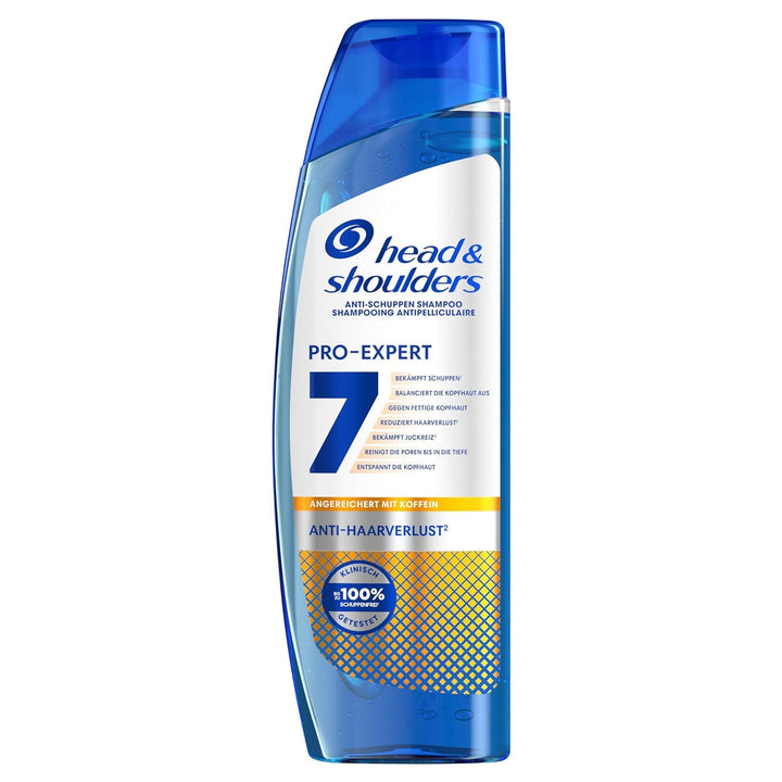 Head & Shoulders PRO-EXPERT 7 Anti-Haarverlust Anti-Schuppen-Shampoo Angereichert Mit Koffein 800Ml Pumpe. Bekämpft 7 Kopfhautprobleme, Kopfhautschutz