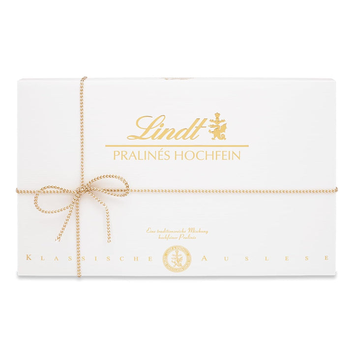 Lindt Schokolade - Hochfein Pralinen | Pralinés-Schachtel Mit 12 Pralinen in 7 Köstlichen Sorten Mit Und Ohne Alkohol | Pralinengeschenk | Schokoladengeschenk ,120G (1Er Pack)