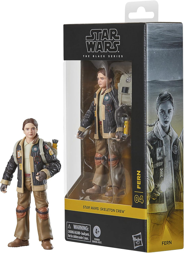 Star Wars Seria Neagră Piratul Căpitan Brutus (Port Borgo), Skeleton Crew Action Figure (15 Cm)