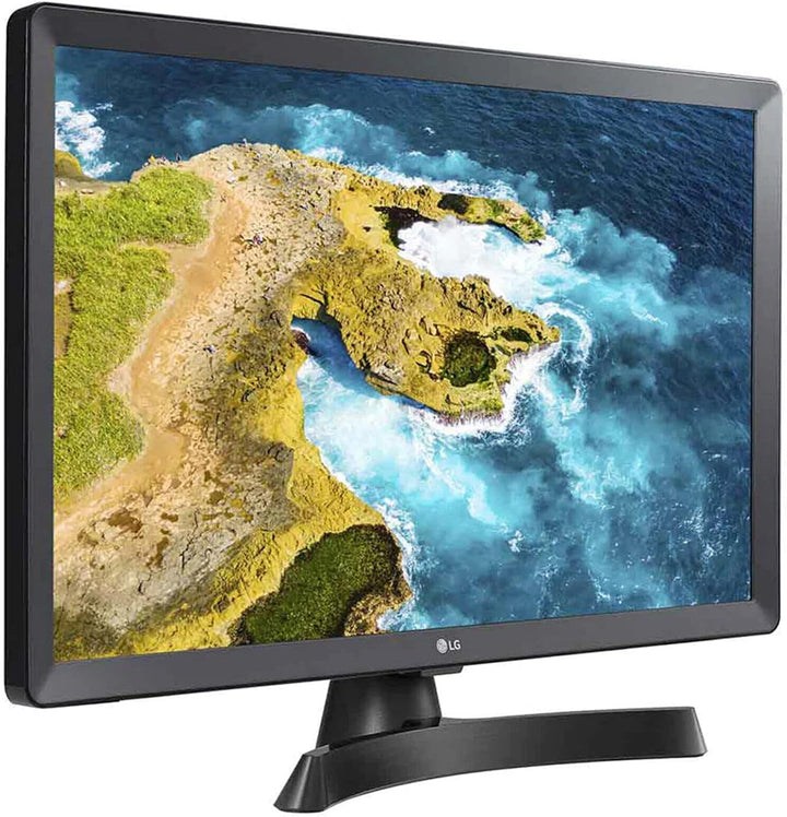LG Electronics 24TQ510S-PZ Televisor/Monitor 24' Direct LED HD, Schwarz