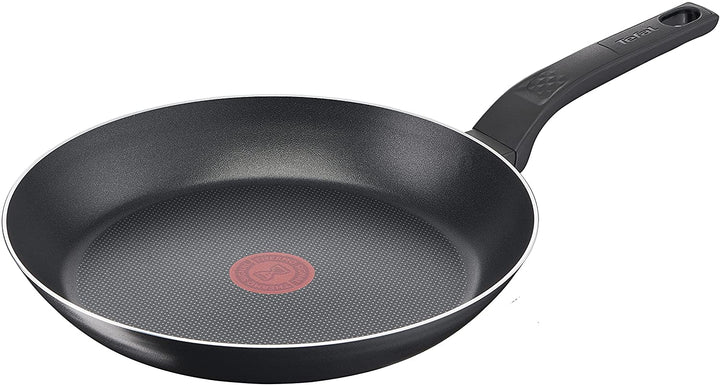 Tefal Easy Cook & Clean Bratpfanne 28 Cm, Antihaftbeschichtung, Thermo-Signal Temperaturindikator, Schwarz, B5550633 [Nicht Kompatibel Mit Induktion]