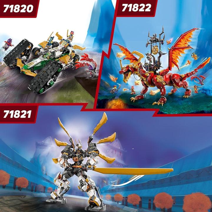 Motocicleta cu înghețată a lui LEGO NINJAGO Zane, set de joacă Ninja cu 1 minifigurină, jucărie de acțiune, vehicul mic construibil pentru copii, cadou pentru băieți și fete de la 7 ani 71816