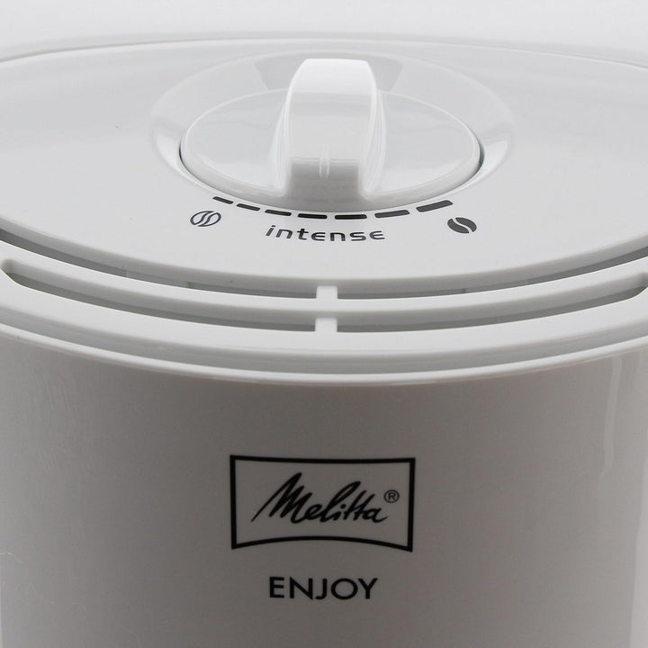 Melitta Enjoy - Cafetieră cu filtru - Cu cană termo - Stop picurare - 8 cești - Alb (1017-05)