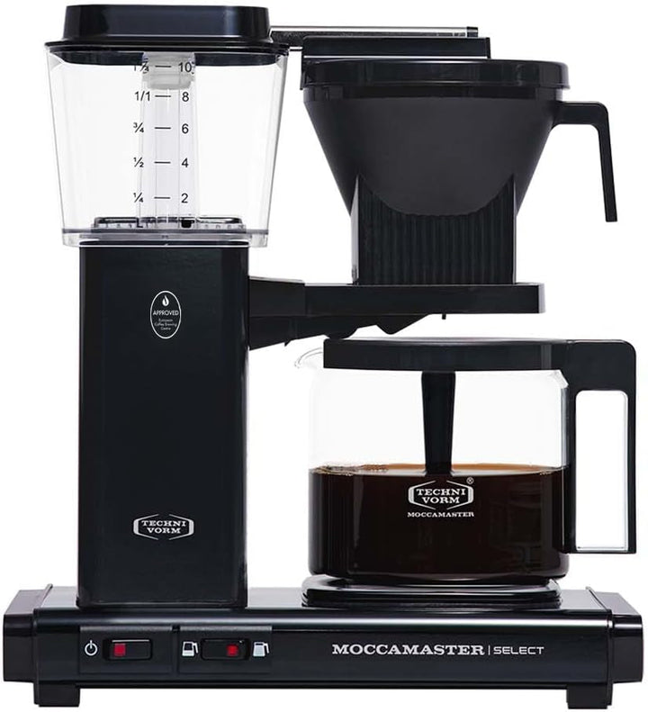 Moccamaster KBG Select, Cafetieră, Cafetieră cu filtru, Yellow Pepper, 1,25 litri
