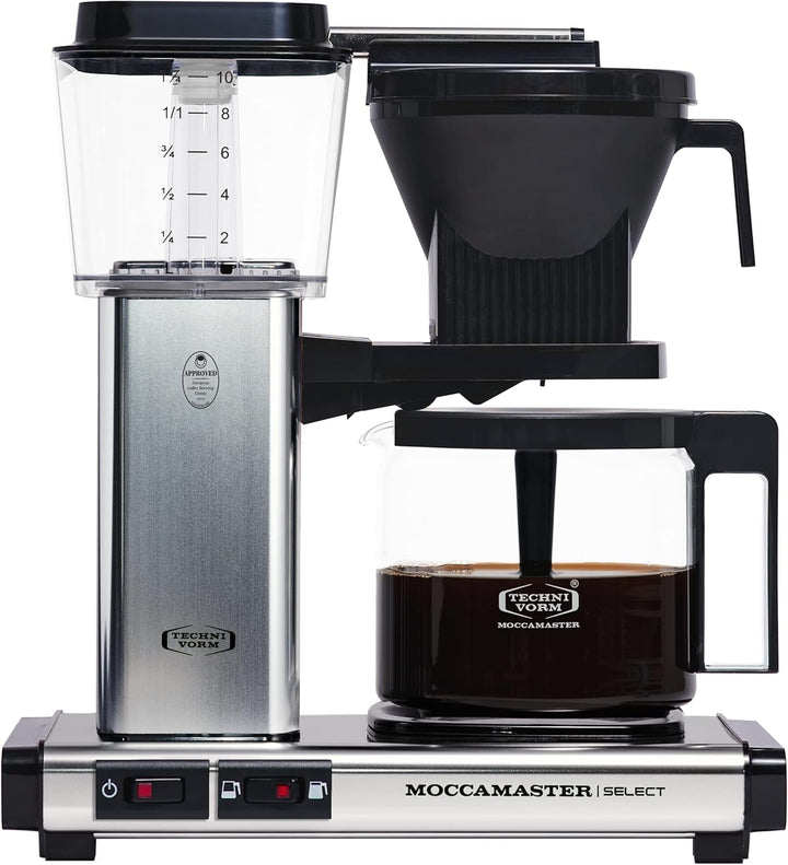 Moccamaster KBG Select, Cafetieră, Cafetieră cu filtru, Yellow Pepper, 1,25 litri
