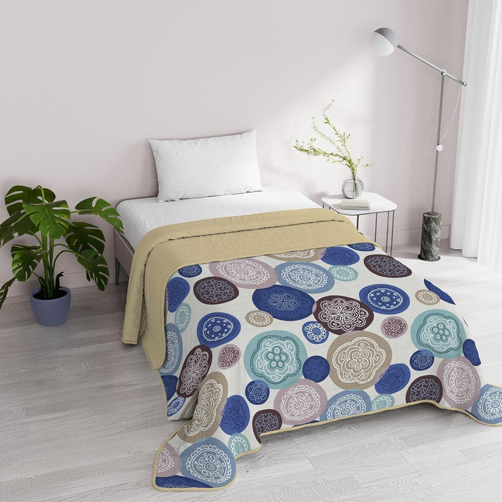 Lenjerie de pat italiană Fantasy, microfibră, pentru vară, 1,5 paturi, Murrine Plapumi si pilote Naty Shop Murrine 1 Posto E Mezzo