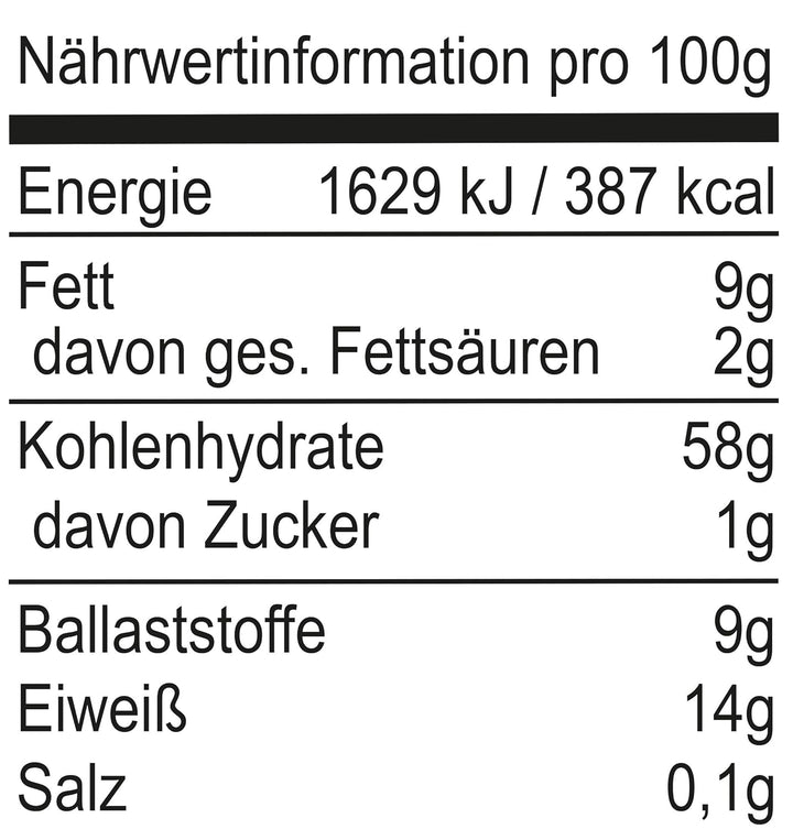 Seitenbacher Müsli Zuckerarm I Niedriger Zuckergehalt (4%) I Weizenfrei I Vollkorn (1 X 600 G)