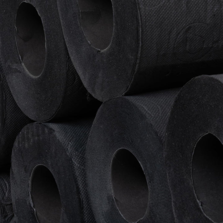 Hârtie igienică Renova Black Label de culoare neagră ( 6 role )