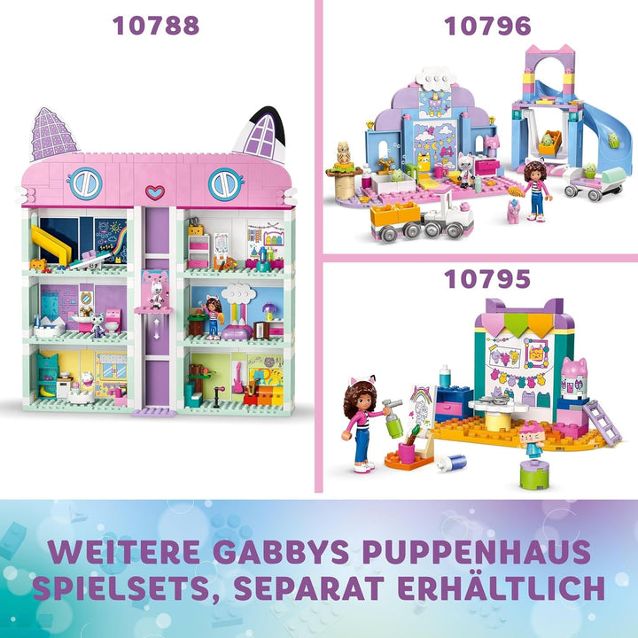 LEGO 4+ Gabby's Dollhouse Craft Fun With Baby Box, set de joacă pentru jocuri de rol, set creativ de artă și artizanat pentru fete și băieți de la 4 ani, model de jucărie House 10795