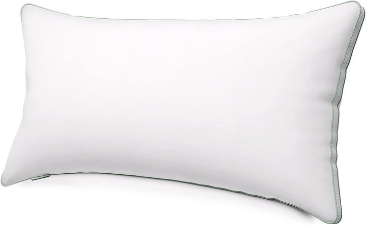 Novilla Pillow 65X65 Set de 2, 2800G (1400Gx2) Pernă reglabilă în înălțime Pernă pătrată de dormit Pernă albă de pat cu zip față de pernă lavabilă
