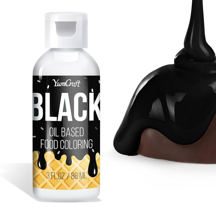 Fettlösliche Lebensmittelfarbe - Ölbasis Lebensmittelfarben Für Schokolade, Buttercreme, Süßigkeiten, Zuckerguss - Konzentrierte Oil Based Food Coloring Zum Backen, Kochen, Fondant (Weiß, 88Ml)
