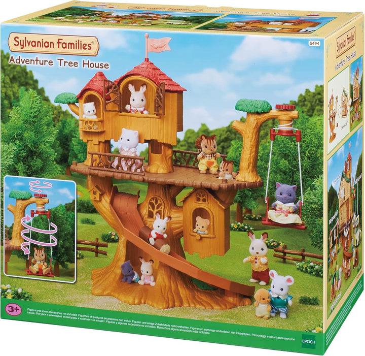 Sylvanian Families 5494 Adventure Tree House - Set de joacă pentru casa de păpuși