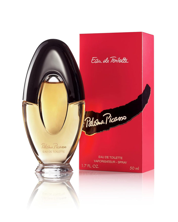 Paloma Picasso Eau De Toilette, Parfum pentru femei, Un parfum întunecat, intrigant și sofisticat, cu bergamotă, trandafir și lemn de santal