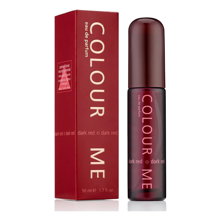 Milton-Lloyd Colour Me Dark Red Eau De Parfum - Parfum de lux pentru bărbați și femei, 100 ml, parfum de lungă durată