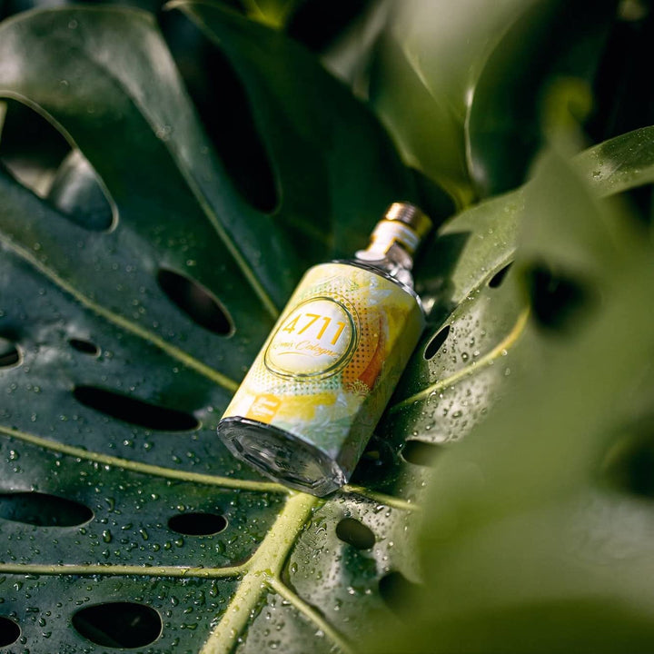 4711® Remix Cologne Lemon - Urban Summer | Apă de colonie - Fructată - Strălucitoare - Sălbatică - Prospețimea vibrantă a lămâii, remixată recent pentru vară! | Vaporizator spray natural 100 ml