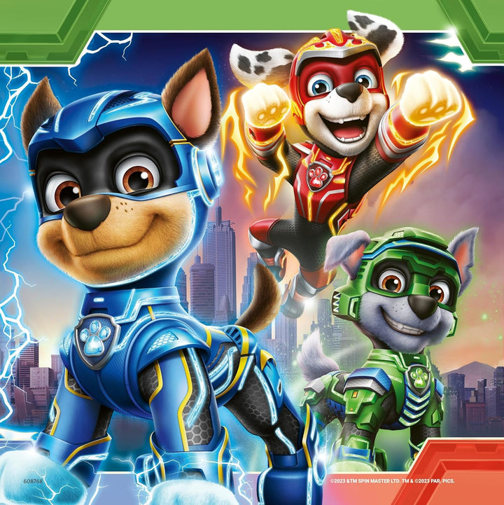 Ravensburger Children's Puzzle 05708 - PAW Patrol Power - 3X49 piese PAW Patrol the Mighty Movie Puzzle Pentru copii cu vârsta de peste 5 ani
