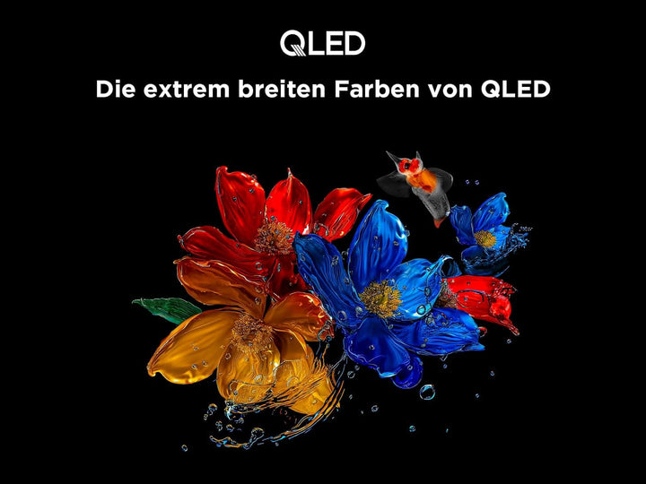 TCL 43T6C 43 Zoll QLED 4K HDR Fernseher, Smart Fire TV Mit Dolby Vision & Atmos, HDR10+, Sprachbefehl Funktion & Ask Alexa