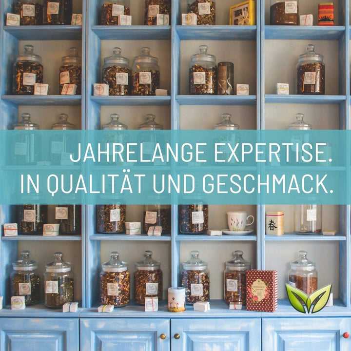 Teeverliebt - Ceai de fructe vrac Wildkirsch 1000 G I Ceai de fructe vrac I Wild-Fruchtig-Frisch - Amestec de ceai controlat ecologic I Ceai de fructe bio vrac 1 kg