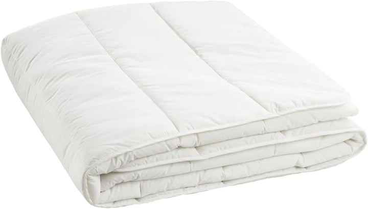 Lenjerie de pat italiană Prestige cuvertură de vară din microfibră, albă, dublă, 100% Plapumi si pilote Naty Shop Dublu