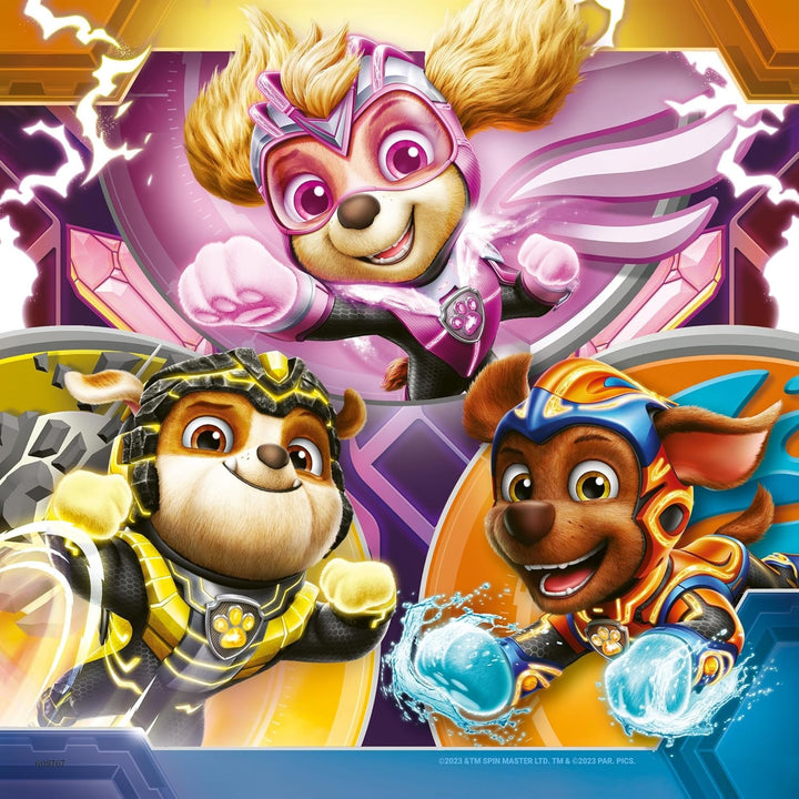Ravensburger Children's Puzzle 05708 - PAW Patrol Power - 3X49 piese PAW Patrol the Mighty Movie Puzzle Pentru copii cu vârsta de peste 5 ani