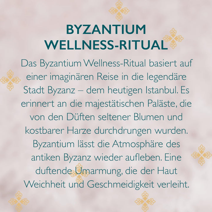 Deodorant parfumat aromatic TESORI D'ORIENTE „Byzantium” 150 ml, cu trandafir negru și labdanum, protecție 24 de ore, ritual de wellness pentru corp și simțuri