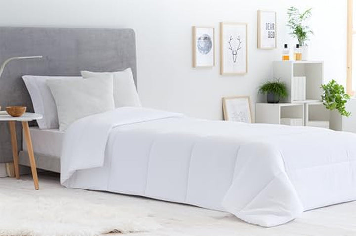 Plapumă Todocama, plapumă din fibră 3002, rezistentă la mușcături, toamnă-iarnă, 300 G/M², alb (toate dimensiunile disponibile) (paturi 135/140/150-220 X 220 Cm) Plapumi si pilote Naty Shop