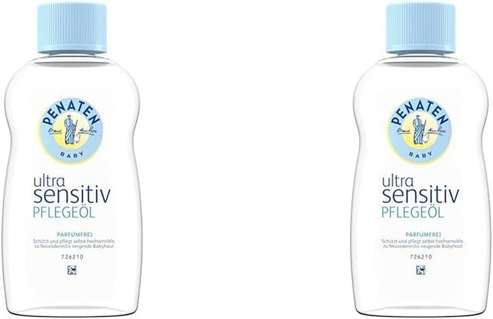 PENATEN Ultra Sensitive Care Cream Face & Body (100ml) cremă de față și de corp pentru bebeluși fără parfum, cremă hidratantă protectoare și hrănitoare pentru pielea foarte sensibilă a bebelușilor predispuși la neurodermatită