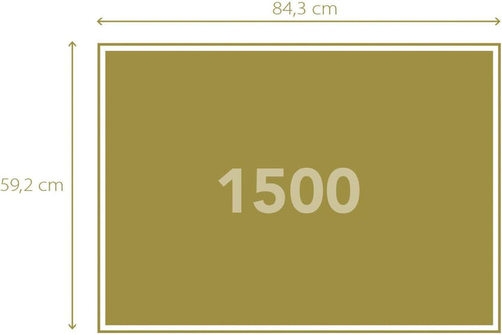 Clementoni - 31685 Collection Puzzle - Good Times Harbor - Puzzle 1500 piese de la 14 ani, puzzle pentru adulti cu obiecte ascunse, joc de indemanare pentru intreaga familie, mediu