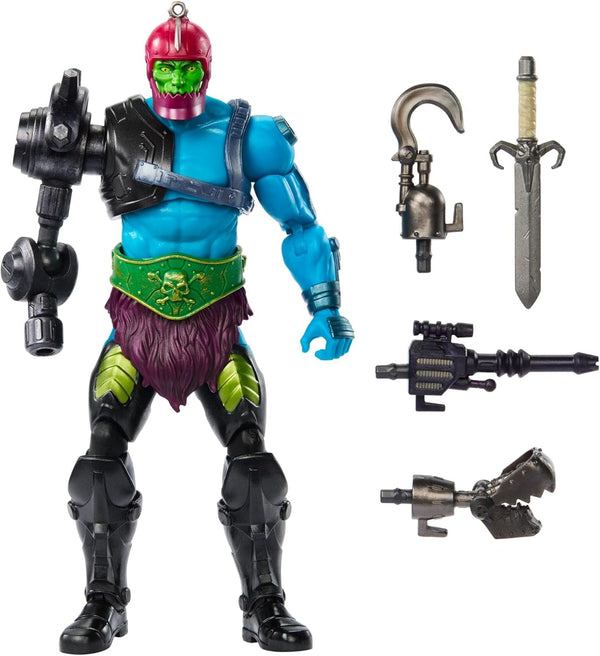 Masters of the Universe Masterverse Masterverse New Eternia Trap Jaw Action Figure, Deluxe Collectible Figure With 30 Movement Points And Several Accessories, Motu Toy, HYC47