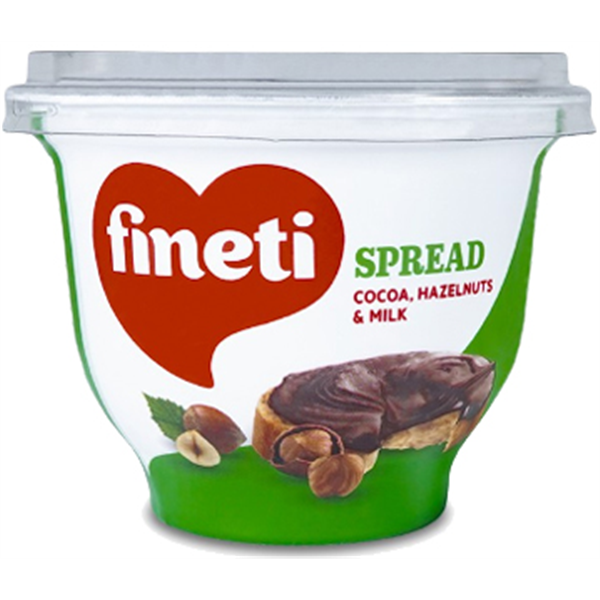 Fineti, crema con cacao, avellanas y leche 200g