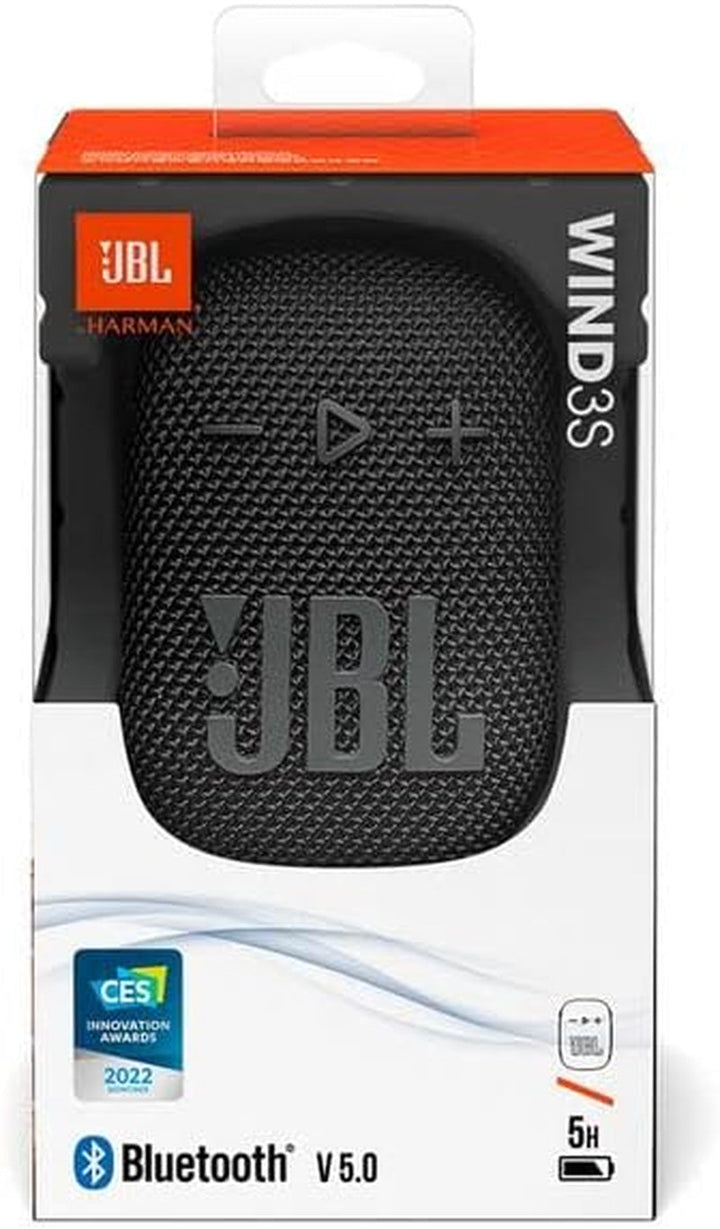 Difuzor Bluetooth portabil JBL Wind 3S, negru