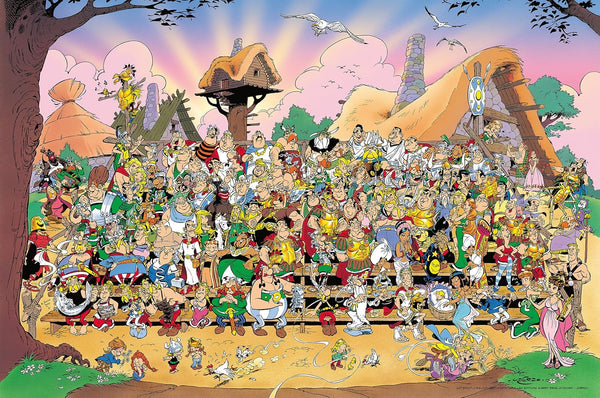 Ravensburger - Puzzle pentru adulți - Puzzle 3000 piese - Universul Asterix - Adulți și copii de la 14 ani - Puzzle de înaltă calitate fabricat în Europa - Personaje de benzi desenate - 14981