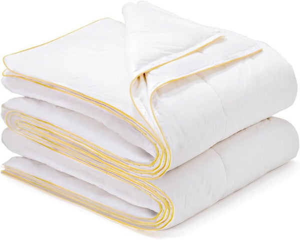 Sancarlos Vivaldi eiderdown, bumbac, alb, Cama 105-180 X 220 Cm