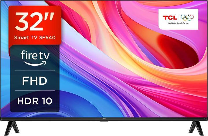 TCL 43T6C 43 Zoll QLED 4K HDR Fernseher, Smart Fire TV Mit Dolby Vision & Atmos, HDR10+, Sprachbefehl Funktion & Ask Alexa