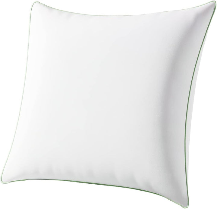 Novilla Pillow 65X65 Set de 2, 2800G (1400Gx2) Pernă reglabilă în înălțime Pernă pătrată de dormit Pernă albă de pat cu zip față de pernă lavabilă