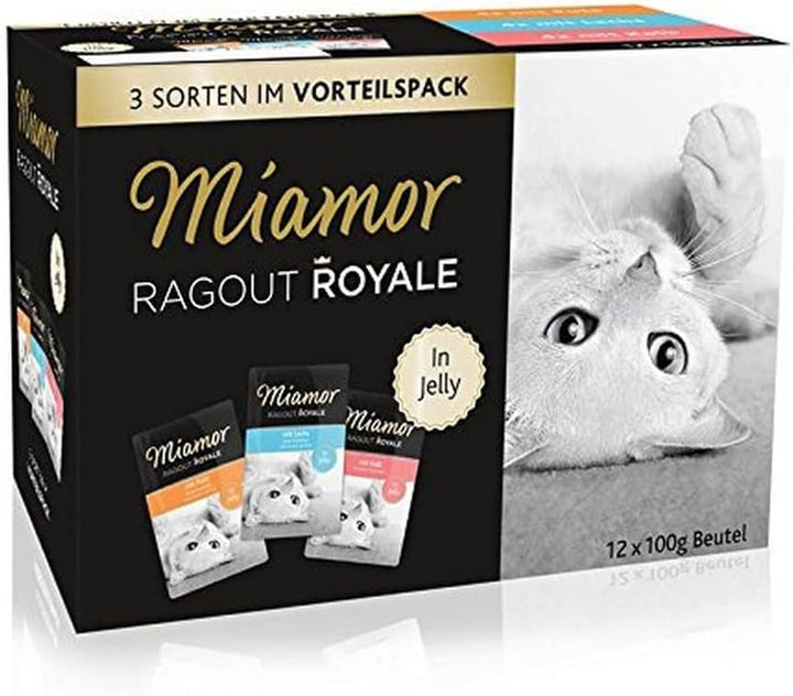Ragout Royale varietate de pește/carne în sos Multibox 4X12X100G