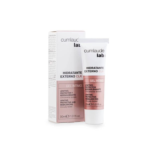 Lab - Cremă hidratantă externă CLX, Cremă hidratantă pentru zonele intime externe, Clorhexidină și aloe vera, Hipoalergenic, Fără parabeni, Testat dermatologic și ginecologic - 30 ml