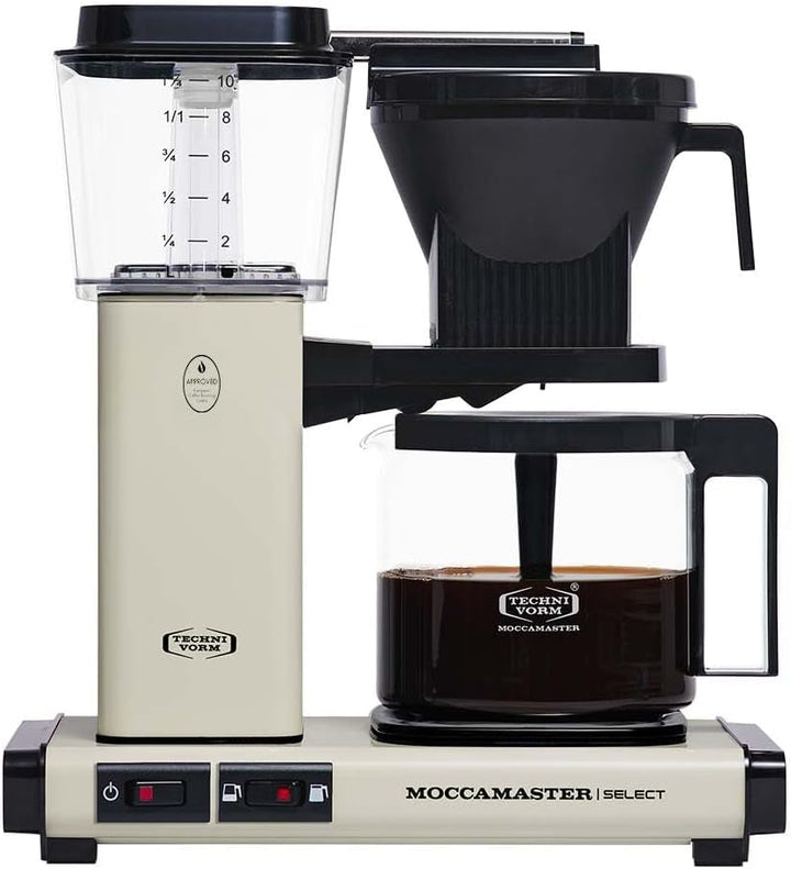 Moccamaster KBG Select, Cafetieră, Cafetieră cu filtru, Yellow Pepper, 1,25 litri