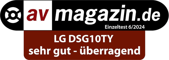 LG DSG10TY 3.1 Dolby Atmos Soundbar (420W) Mit Kabellosem Subwoofer (Wow Cast, HDMI, Bluetooth) [2024], Schwarz