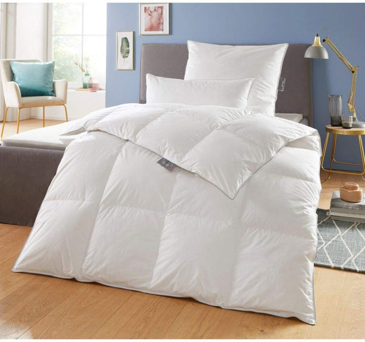 Badenia Trendline Comfort plapuma jos, plapuma de iarna cald cu 90% jos & 10% pene clasa I, 135 X 200 Cm, jos Pass Tested & Oeko-Tex Certified, Produs în conformitate cu standardul de calitate german