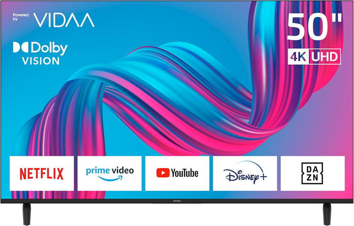 DYON Movie Smart 24 VX 60 Cm (24 Zoll) Fernseher (HD Smart TV, HD Triple Tuner (DVB-C/-S2/-T2), App Store, Prime Video, Netflix, Youtube, DAZN, Disney+) [Mod. 2023]…