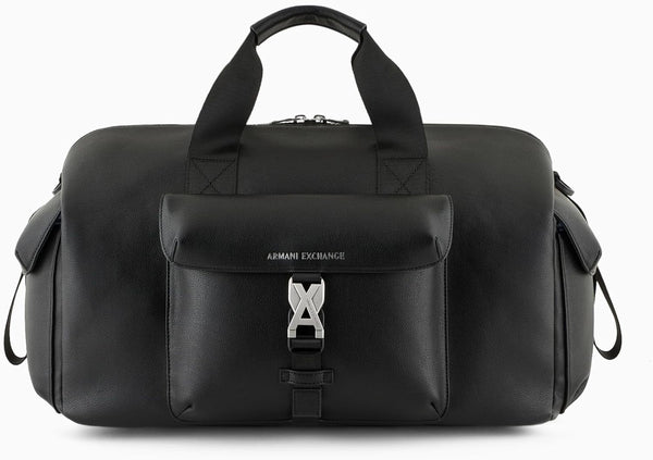 Armani Exchange geantă de voiaj pentru bărbați Matthew, durabil, închidere Ax Tuc Bagaje și echipament de călătorie Naty Shop Negru