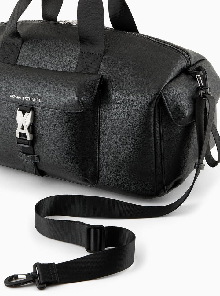 Armani Exchange geantă de voiaj pentru bărbați Matthew, durabil, închidere Ax Tuc Bagaje și echipament de călătorie Naty Shop